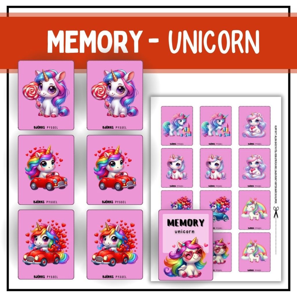 Memory – unicorn