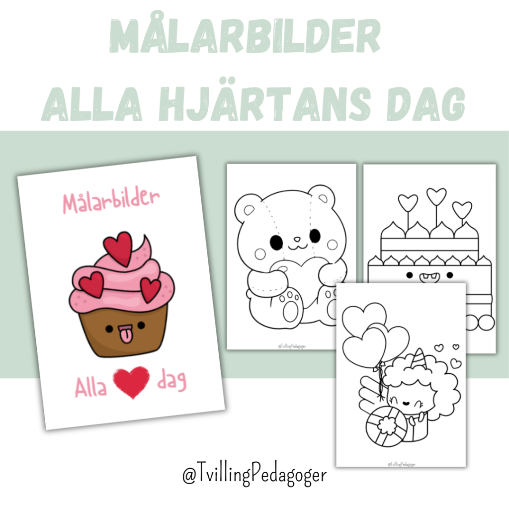 Målarbilder – Alla hjärtans dag