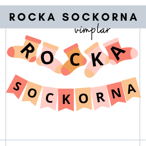 Rocka sockorna - vimplar
