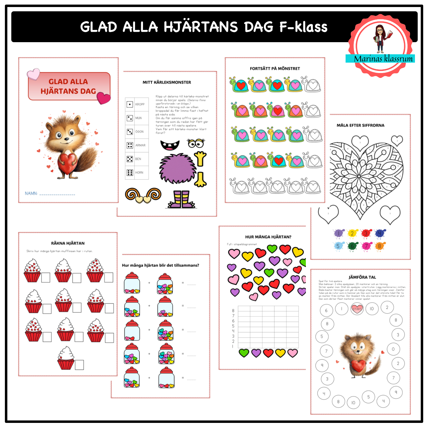 Glad alla hjärtans dag åk F-1