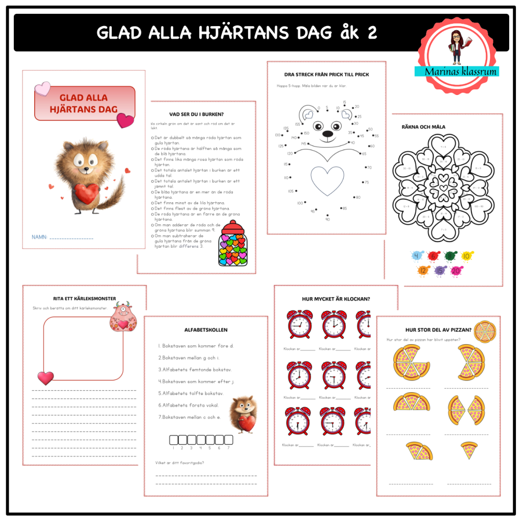 Glad alla hjärtans dag åk 2