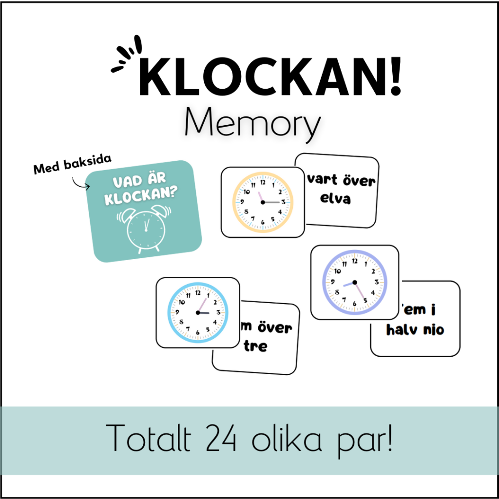 Memory: Klockan