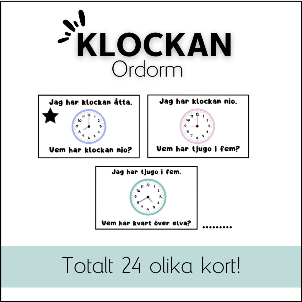 Ordorm: Klockan