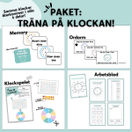 Paket: Träna på klockan - bild 1