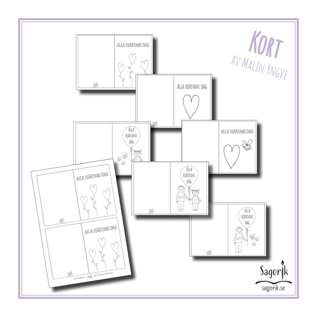 Kort till alla hjärtans dag
