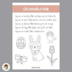 Läs och måla påsk