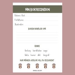 Min bokrecension