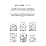 Målarbok Djur - bild 2