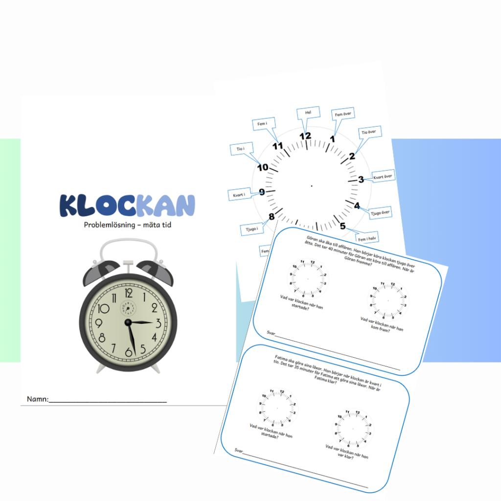 Klockan – mäta tid