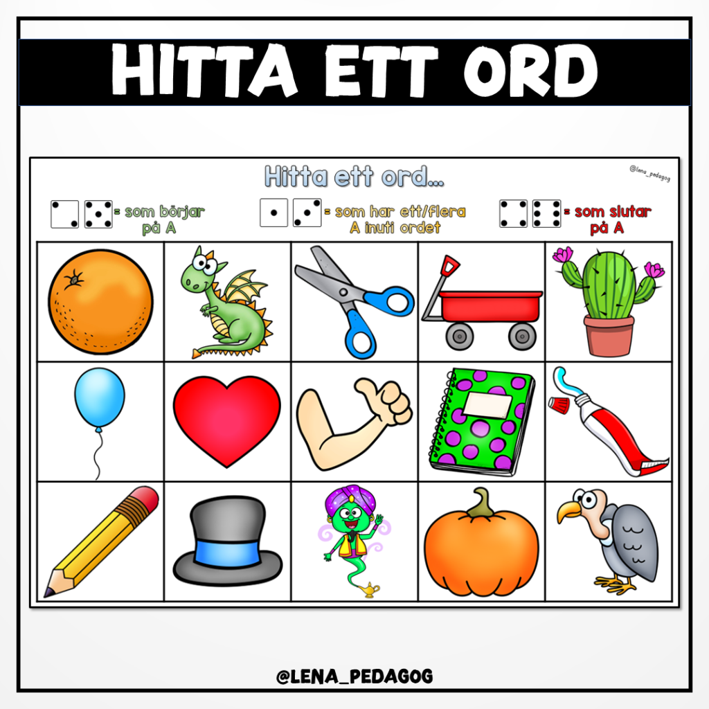 Hitta ett ord…