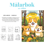 Målarbok – Hundar - bild 1