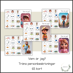Vem är jag? - träna personbeskrivningar 2