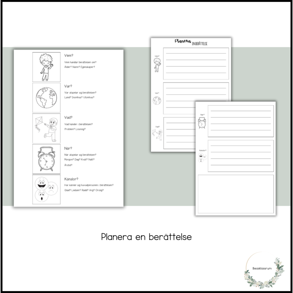 Planera en berättelse