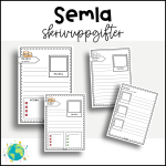 Semla – Skrivuppgifter - bild 1