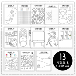 Pysselkit sportlov- 13 pyssel och kluringar - bild 2