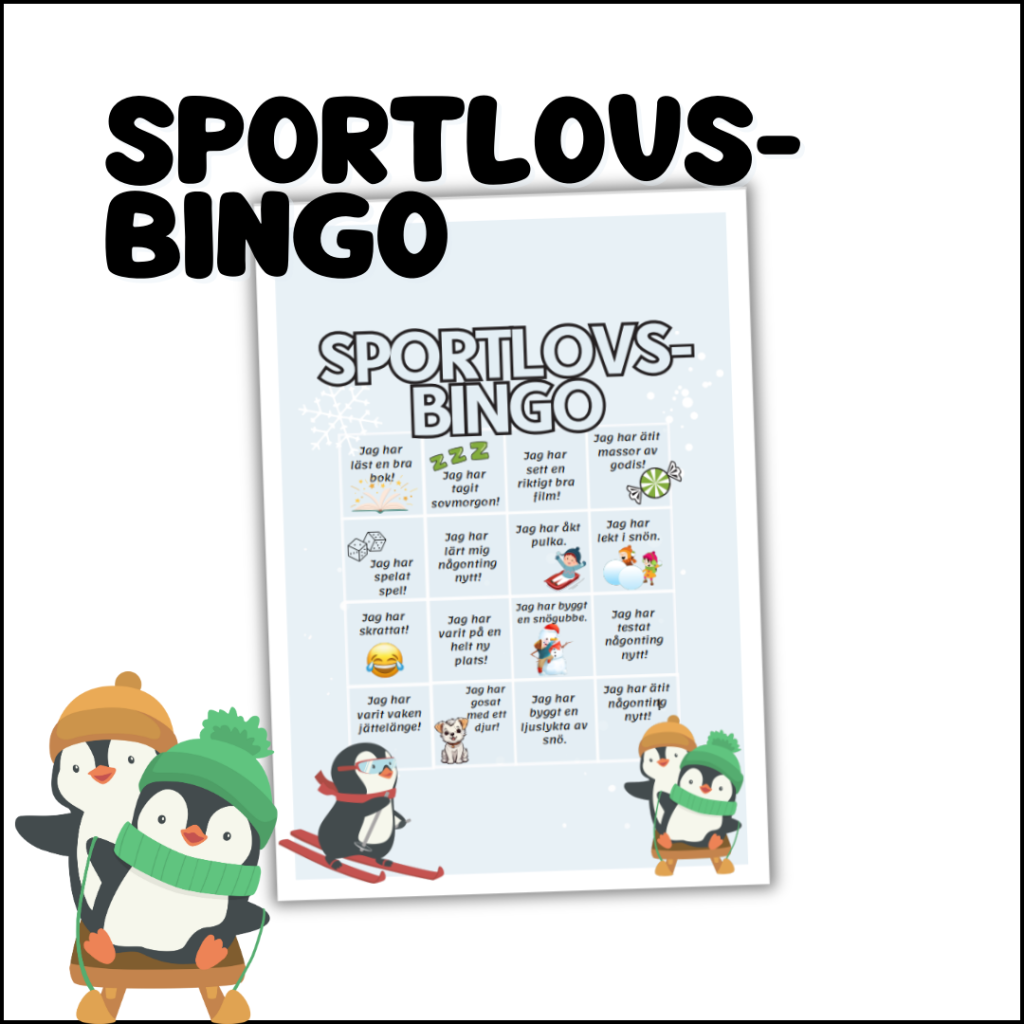 Sportlovsbingo