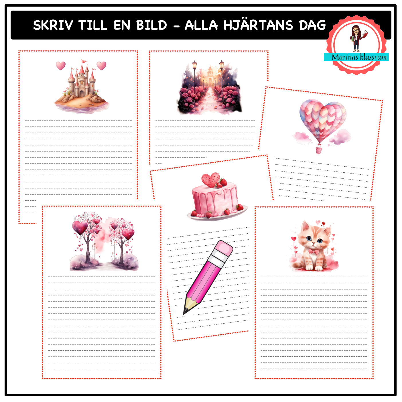 Skriv till en bild - Alla hjärtans dag