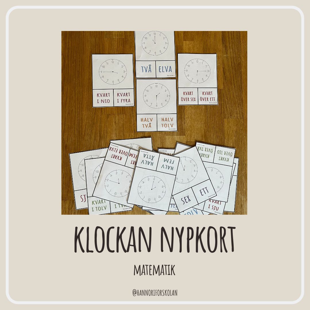 Klockan nypkort