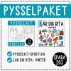 Pysselpaket- sportlov