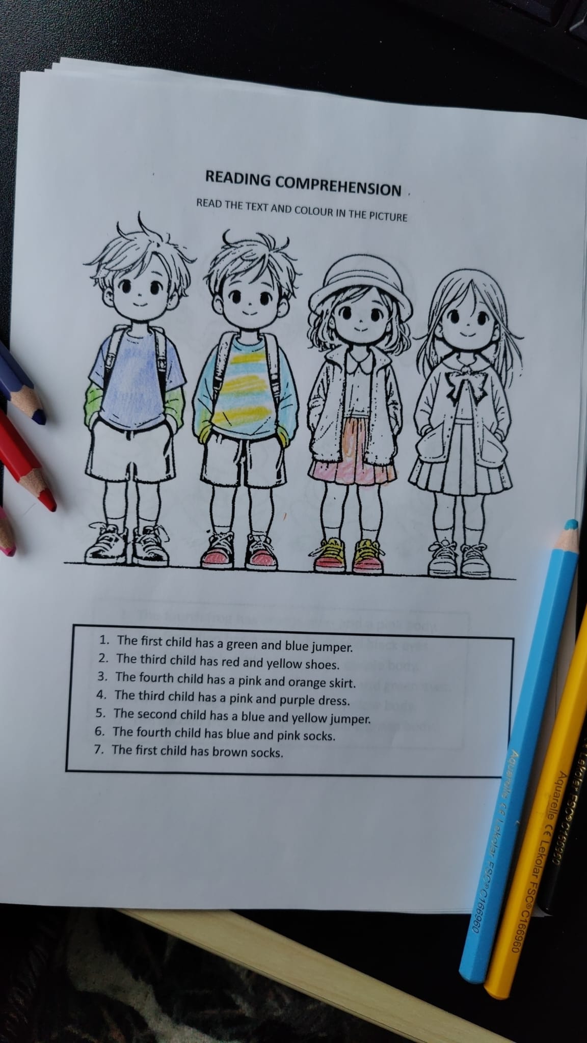 Läsförståelse - engelska