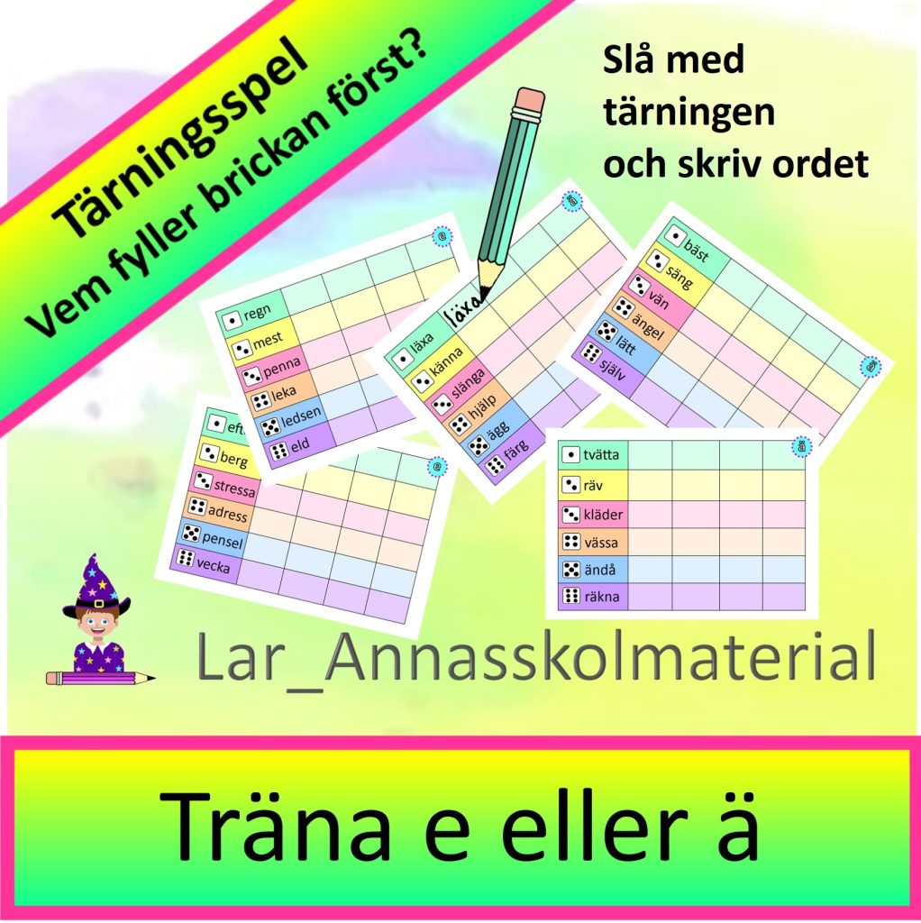 Träna E eller Ä