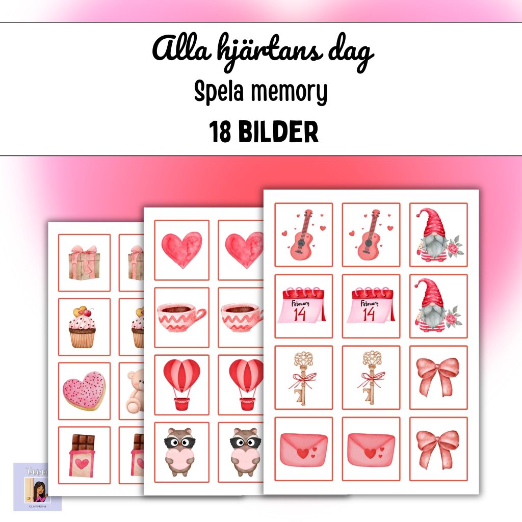 Alla hjärtans dags memory