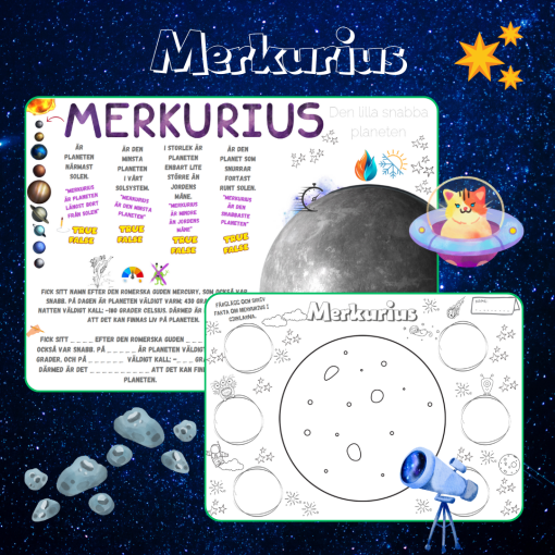 Merkurius - Olika nivåer