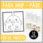 Påskpyssel: para ihop motiven - bild 1