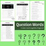 Engelska frågeord - bild 1