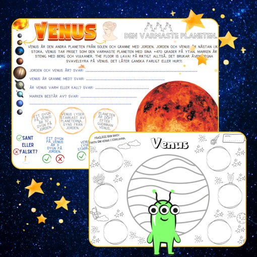 Venus - Olika nivåer