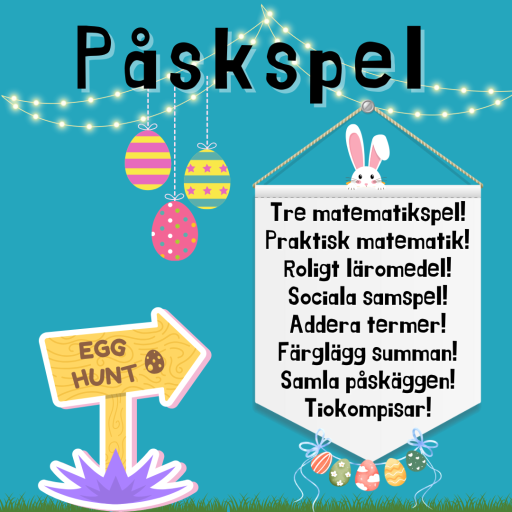 Påskspel matematik
