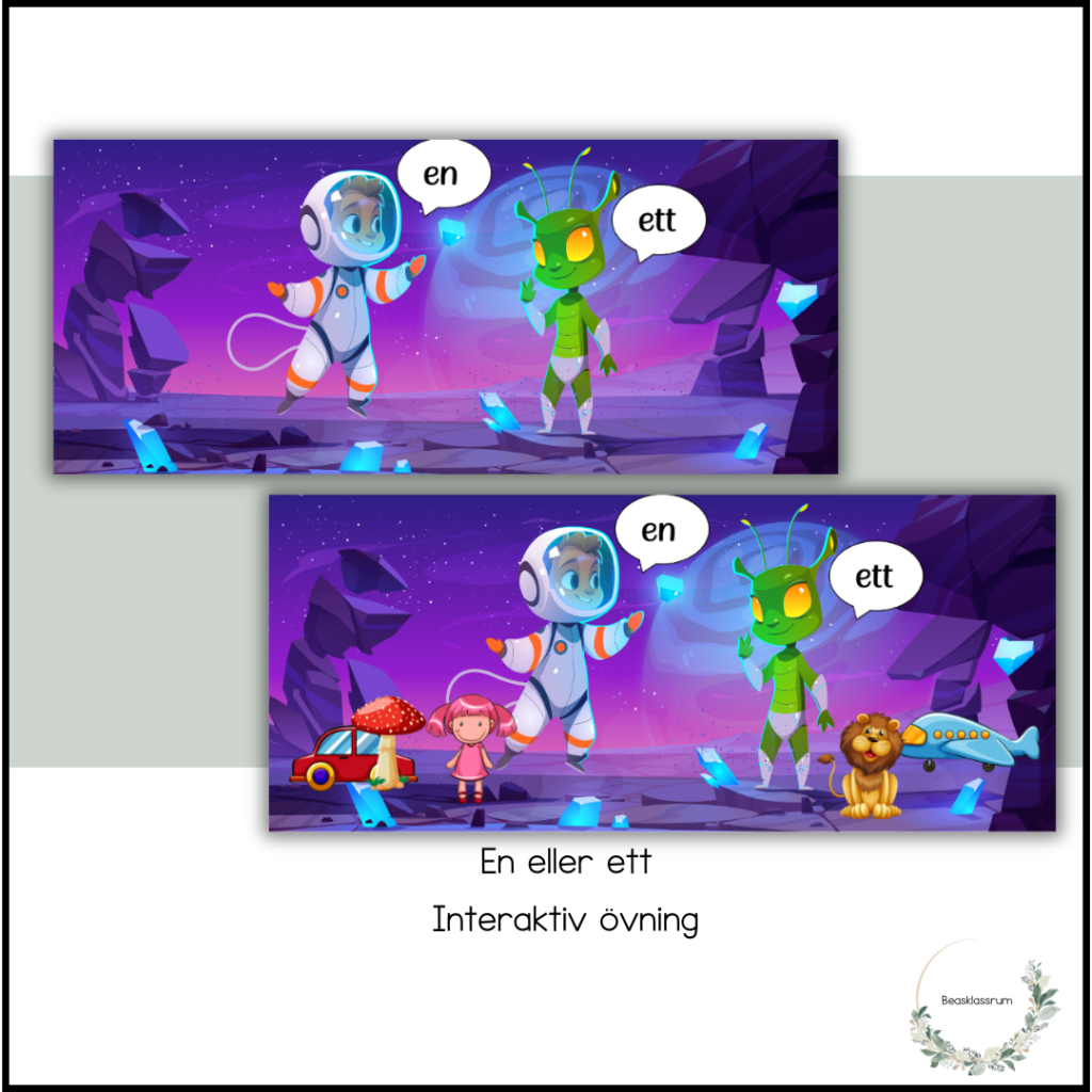 En eller ett – interaktiv övning