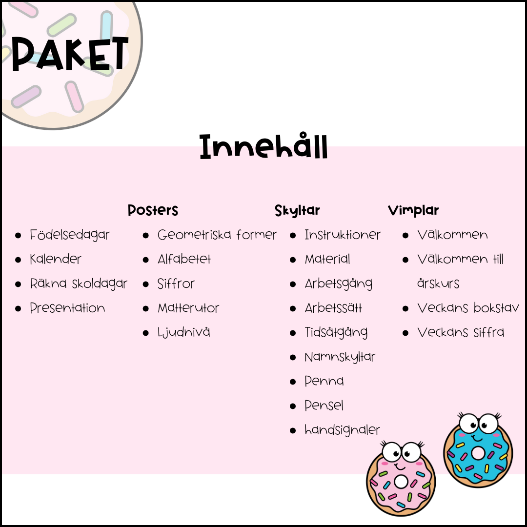 Donut - Paket