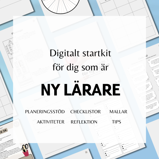 Allt-i-ett Guide för nya lärare | Checklistor, planeringsmallar, aktiviteter