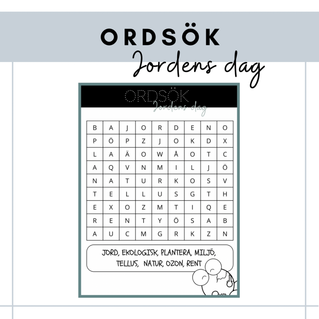 Ordsök – jordens dag