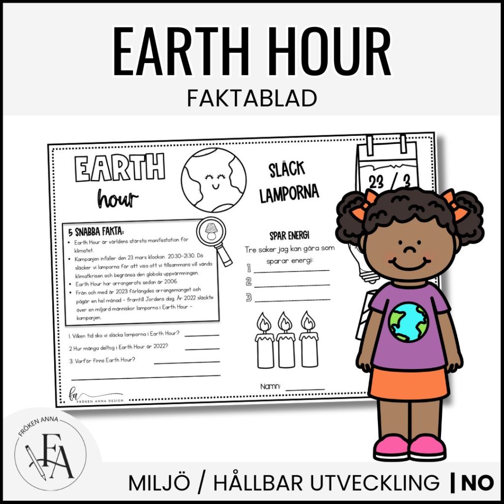 Earth Hour: Faktablad