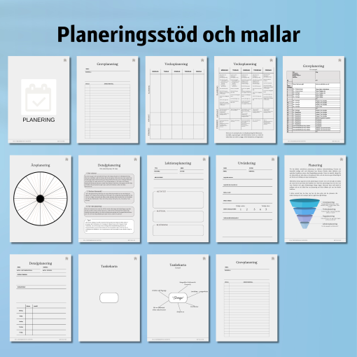 Allt-i-ett Guide för nya lärare | Checklistor, planeringsmallar, aktiviteter