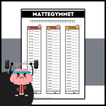 Mattegymmet – träna matte varje dag! (subtraktion 1-14) - bild 1