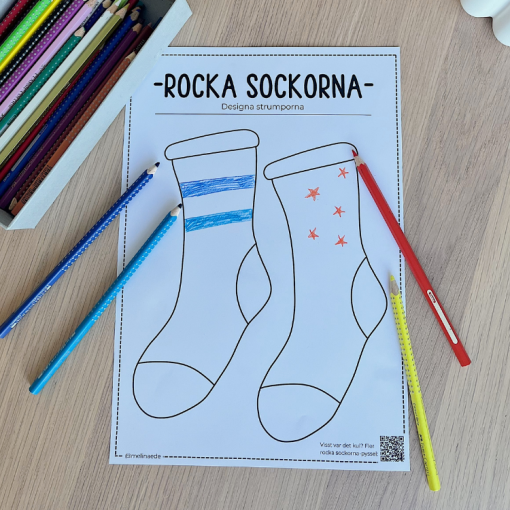 Rocka sockorna- designa strumporna