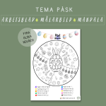 Mandala Påsk fyra nivåer - bild 1