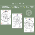 Mandala Påsk fyra nivåer - bild 2