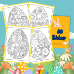 Blommiga Påskägg Nr 1 - bild 2