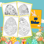 Blommiga Påskägg Nr 2 - bild 2