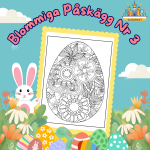 Blommiga Påskägg Nr 3 - bild 1