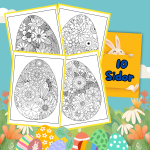 Blommiga Påskägg Nr 3 - bild 2