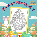 Blommiga Påskägg Nr 4 - bild 1