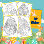 Blommiga Påskägg Nr 4 - bild 2