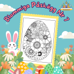 Blommiga Påskägg Nr 7 - bild 1
