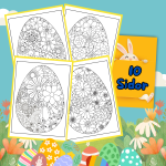 Blommiga Påskägg Nr 7 - bild 2