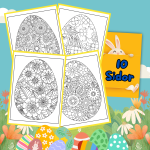 Blommiga Påskägg Nr 9 - bild 2